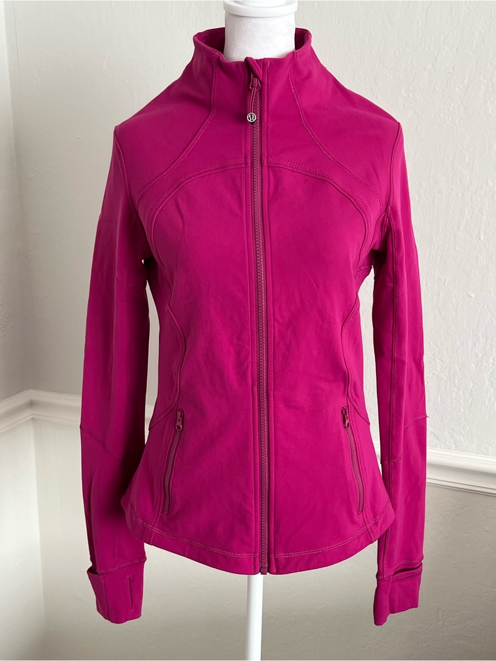 Lululemon hot pink full-zip Jacket